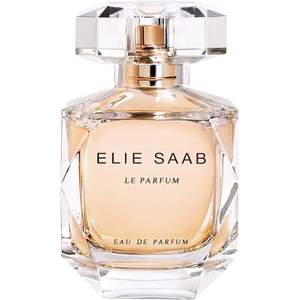 Elie Saab med doften La Parfum 50ml. Använd max 5 gånger men tycker den doftar för stark.  Nypris 995kr.  Obs, priset gäller parfymen till vänster om bilden. 