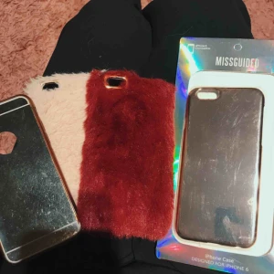 Mobilskal - Säljer mina fina mobilskal som inte längre passar min iPhone 7. Alla 4 tsm kostar 60. Dom två till höger är helt oanvända. Dom till vänster är i bra skick också.
