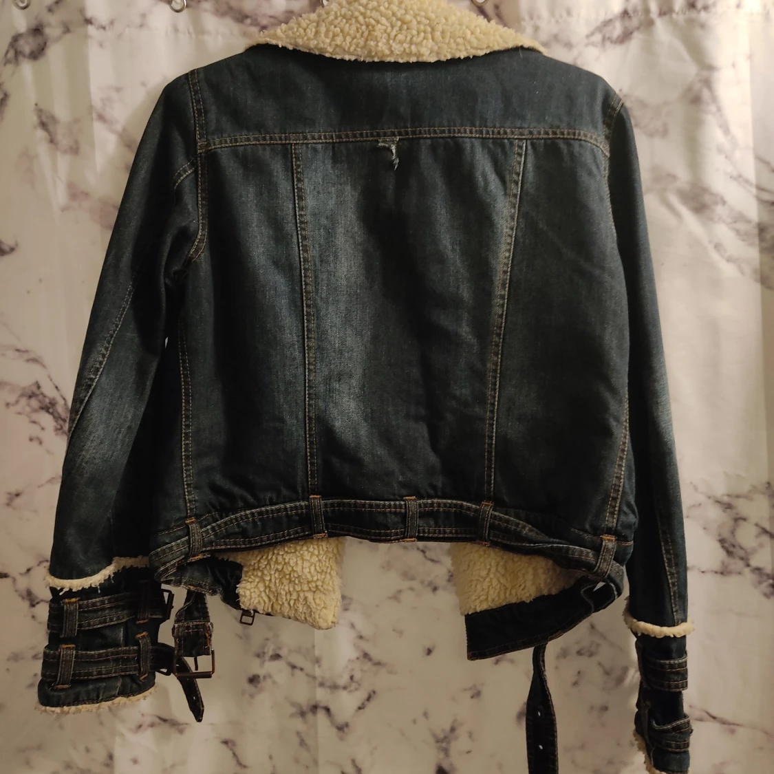 Fodrad jeansjacka Mango  - 90