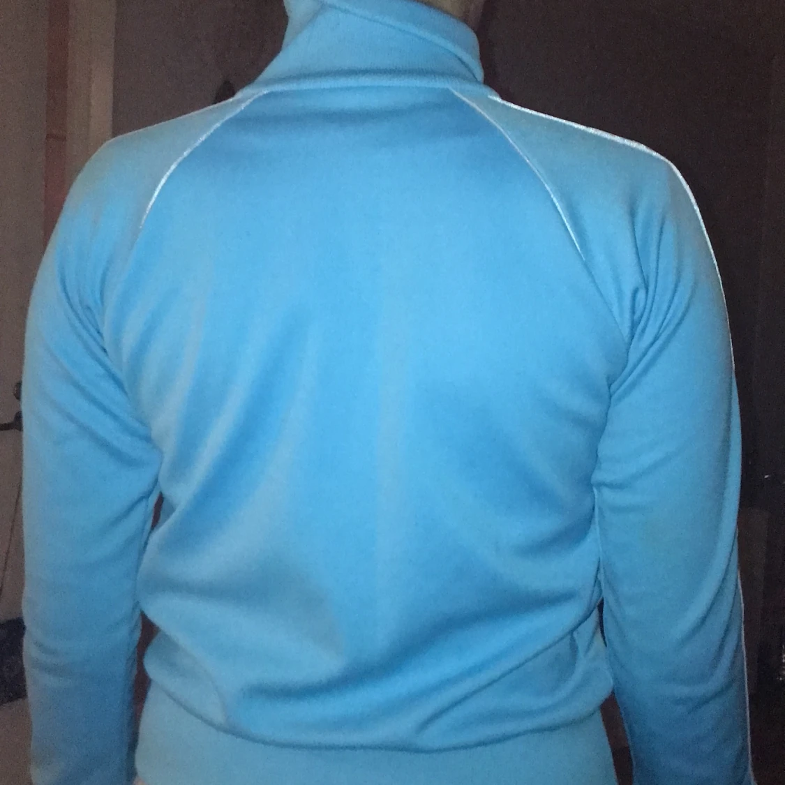 Blå adidas kofta  - 91