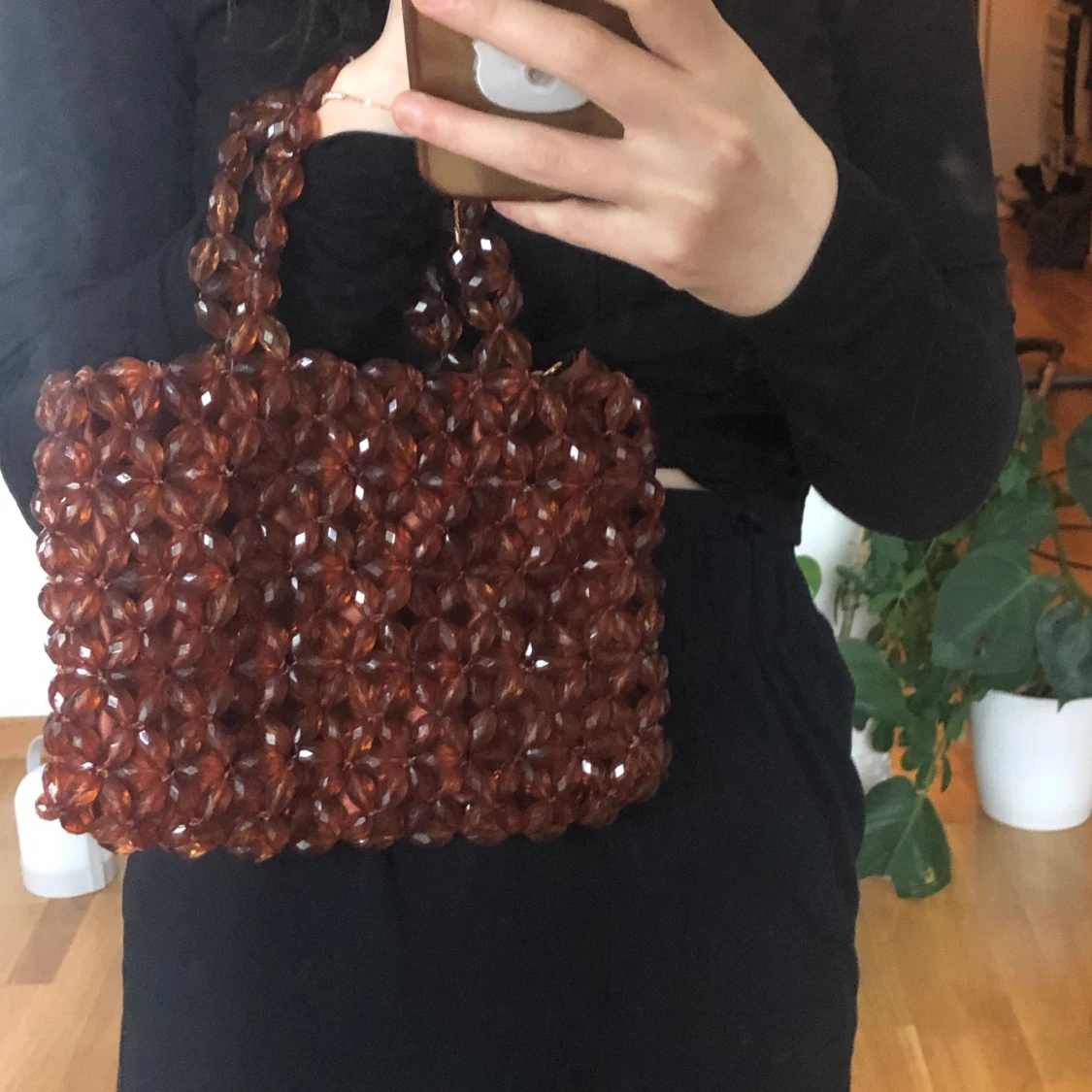 Väska av pärlor  - 90