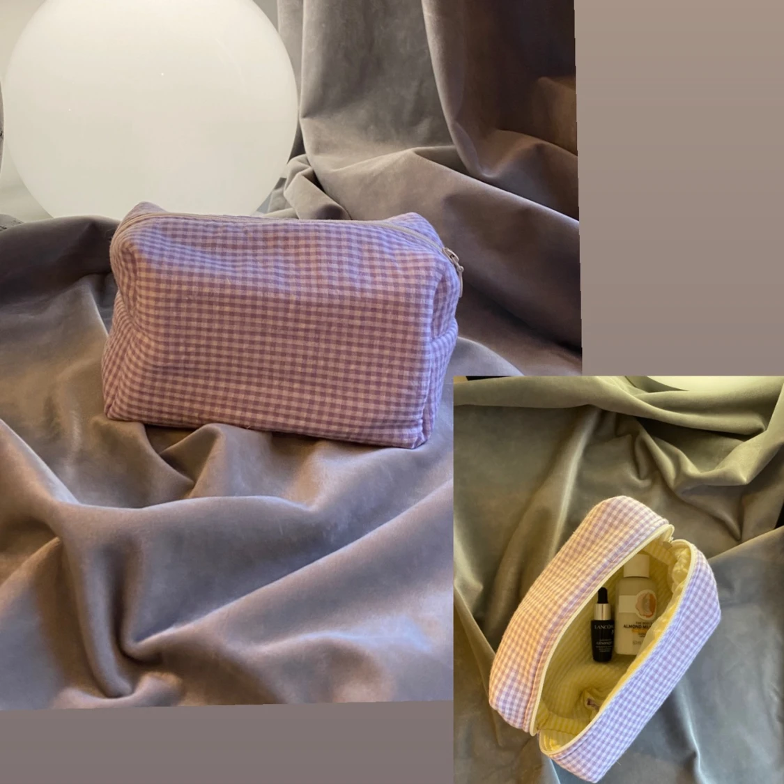 Rutig hemmagjord necessär