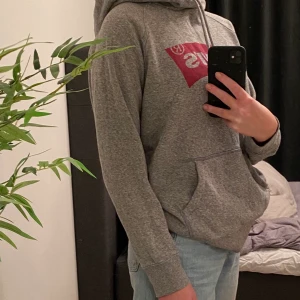 Hoodie från Levis - Säljer min jättefina Hoodie ifrån Levis. Den har knappt används och är i jättefint skick. 