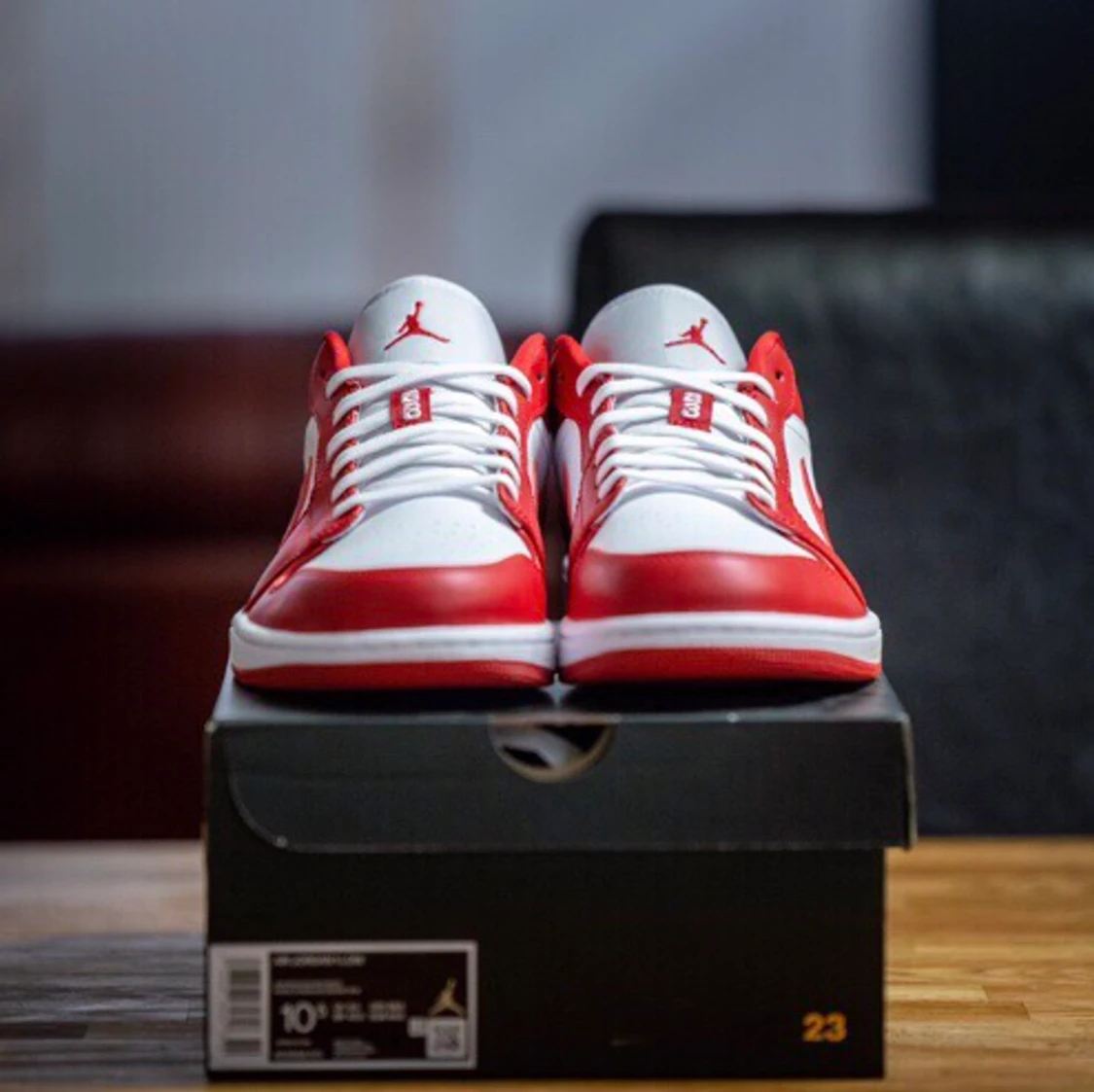 Air Jordan 1 low Gym Red/White - 90