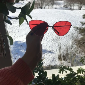  - Ascoola röda tintade solglasögon.  Köparen betalar frakten. 