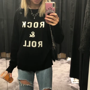 Zadig tröja⚡️🖤 - Svart tröja i chashmere ”ROCK&ROLL”🖤 fint chick!!