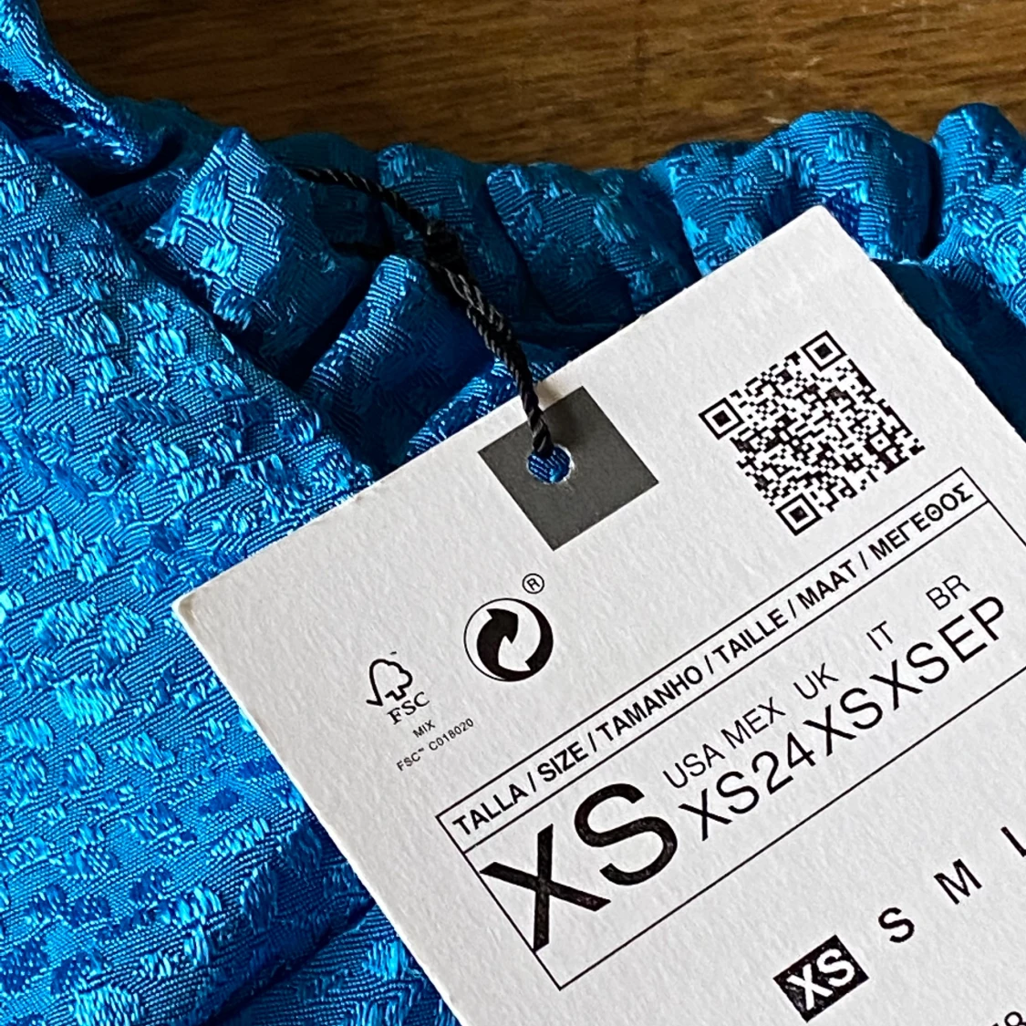 Blå klänning från Zara - 91