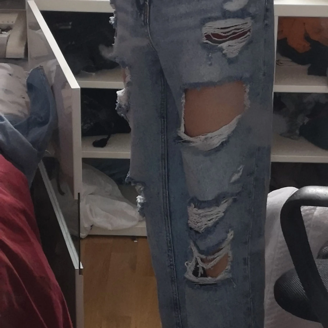 Trendiga "breda" jeans