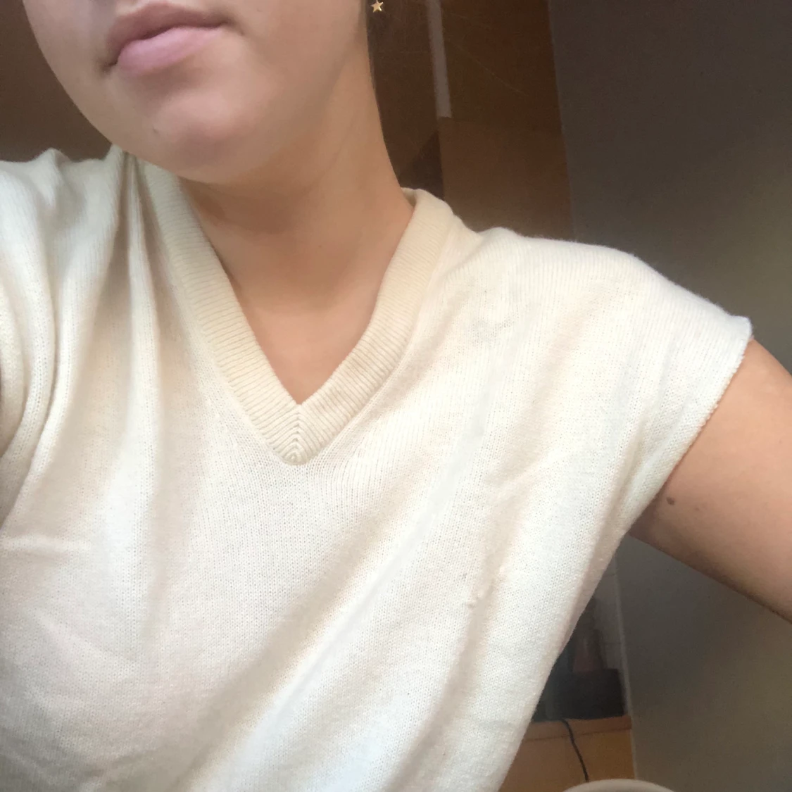 Så fin stickad väst!!