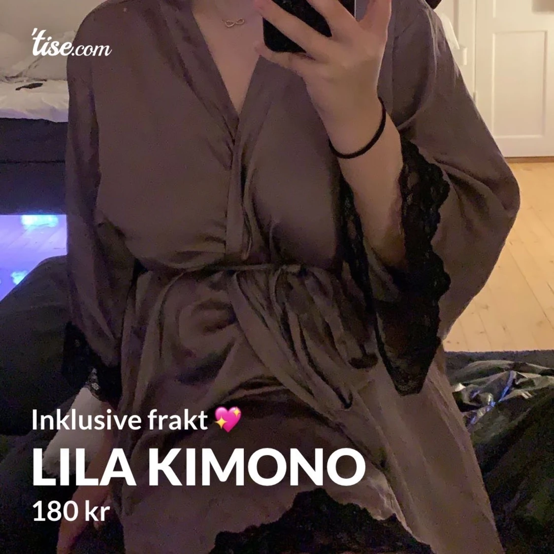 Lila kimono