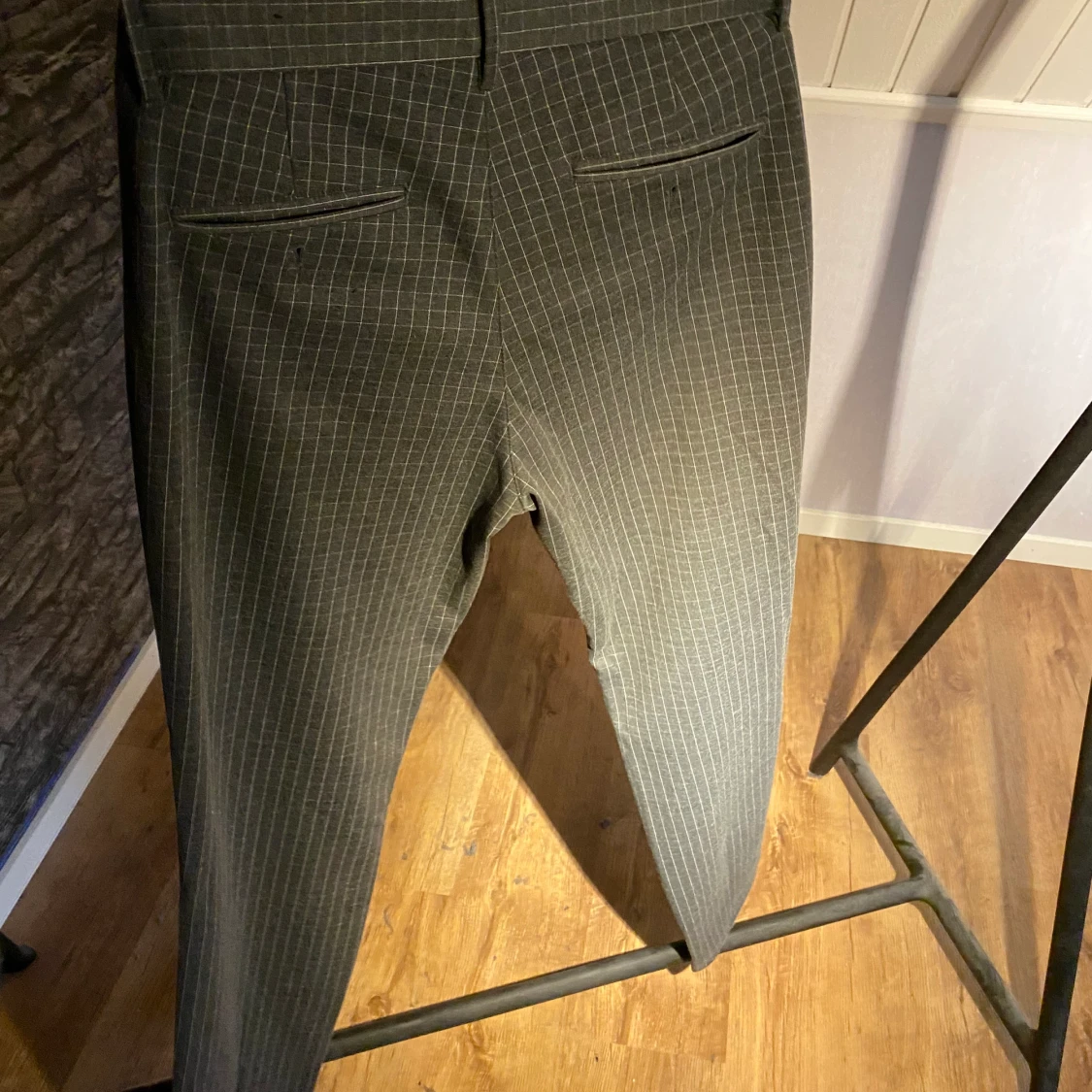 Rutiga ”finbyxor” - 90