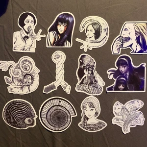 klistermärken  - ascoola junji ito klistermärken från hans välkända böcker! 15kr per klistermärke!✨ plus frakt 11kr