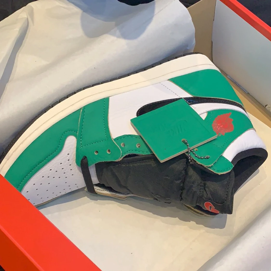 Jordan 1 high lucky green - 91