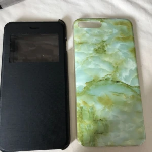  - 2 st iPhone 7 Plus skal. Flip case- 30 kr+frakt Marmor skal-20 kr+frakt