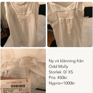  - Helt ny Odd molly klänning, vit