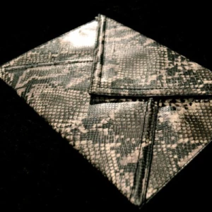  - Clutch med snakeprint den H&M. Nypris 199kr. Aldrig använd men köpt för ett tag sedan. Bara legat i garderoben. Väldigt fin.  OBS har inga band, utan är endast en clutch.  Kan mötas upp & tar swish. 