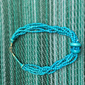  - Vintage turkos halsband 