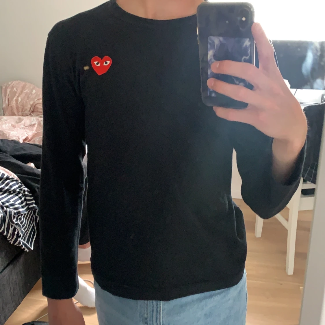 CDG longsleeve stl s fit xs - 90