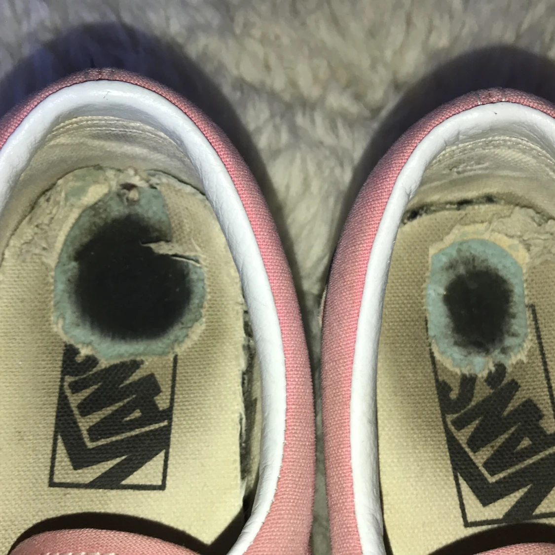 Äkta rosa rutiga vans - 91