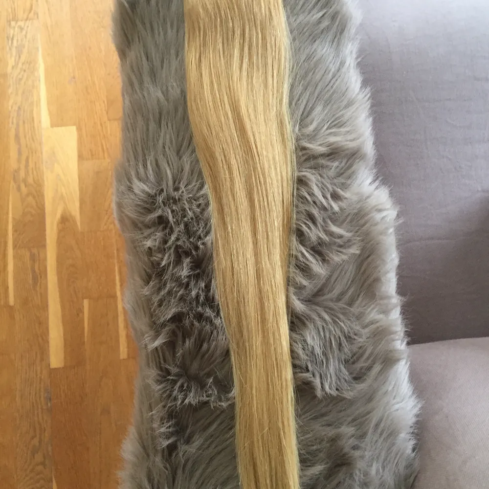 Real Hair, volume blonde 60cm . Övrigt.