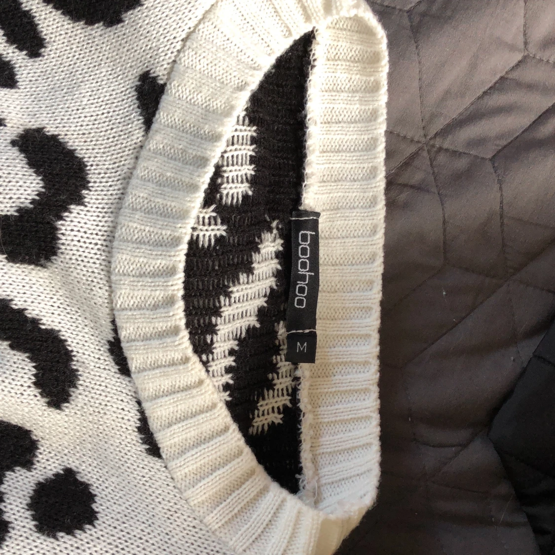 Leopardmönstrad tröja från Boohoo - 91