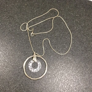  - Stort halsband i äkta silver