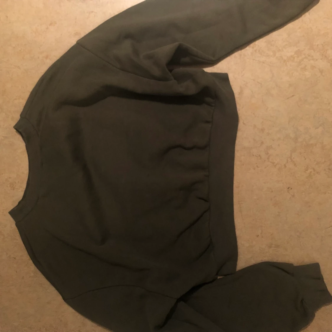 Militär färgad sweatshirt  - 90