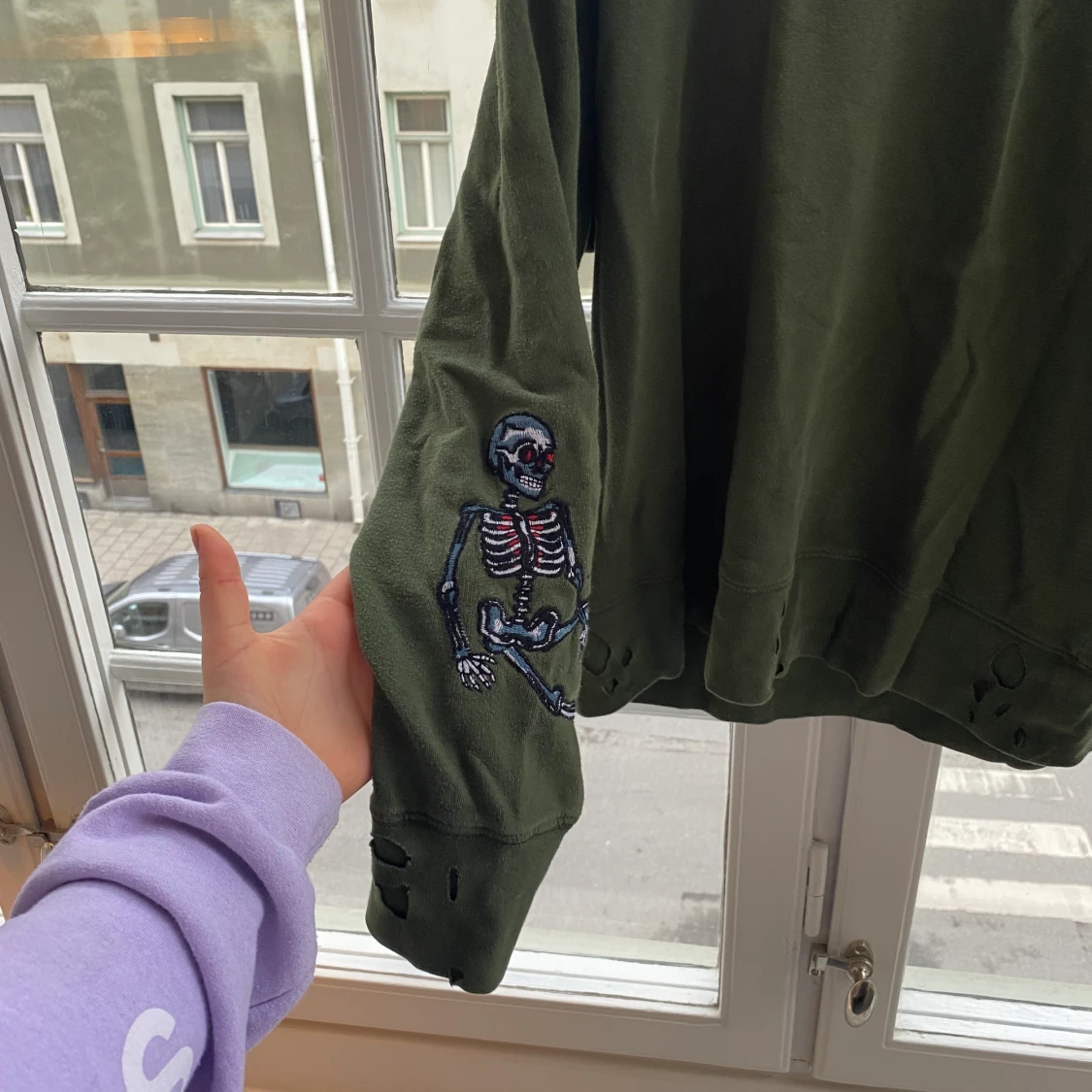 Zadig and Voltaire tröja med döskallar  - 90