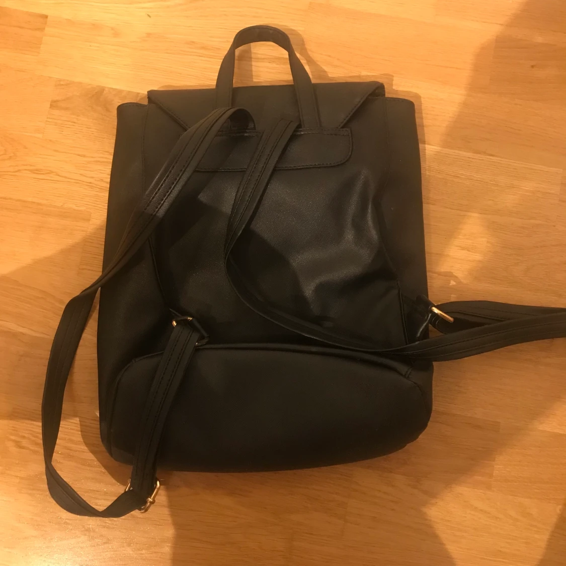Super sött och praktiskt läder ryggsäck väska - 90