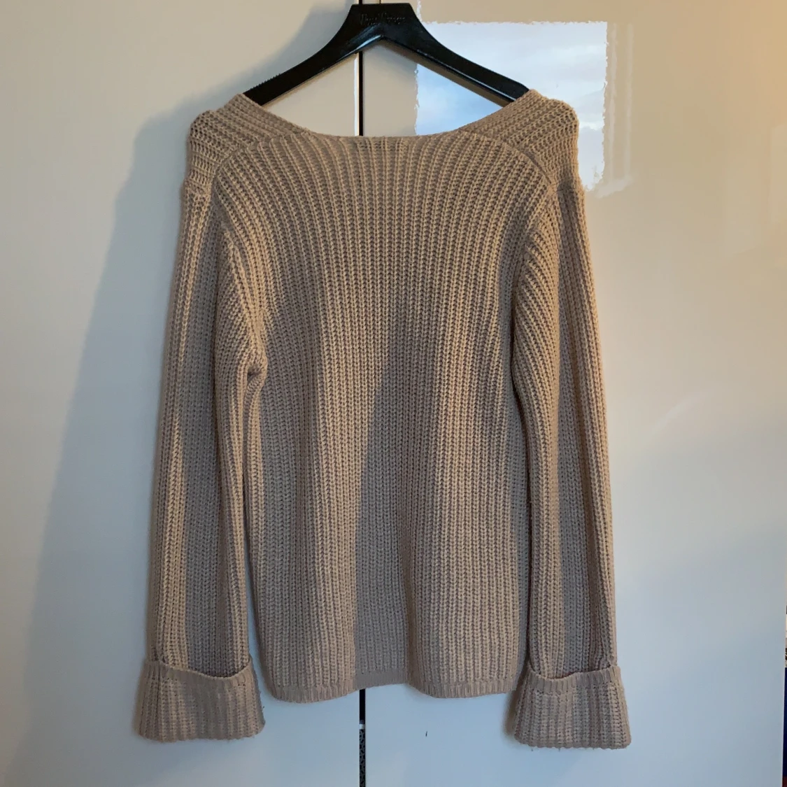 Beige stickad tröjan från ginatricot  - 90