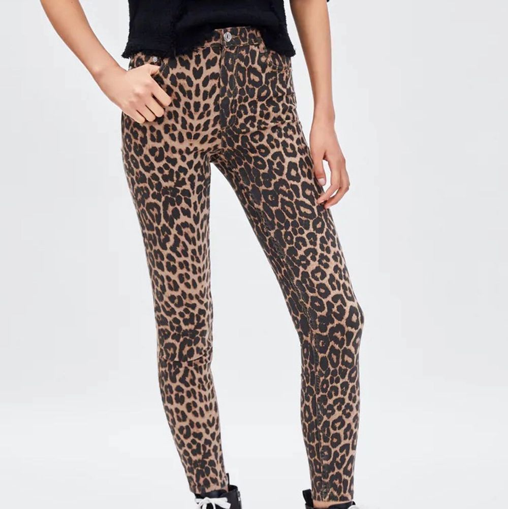 Leopard jeans - Zara | Plick Second Hand