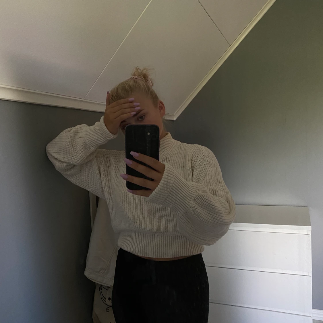 Stickad tröja  - 91