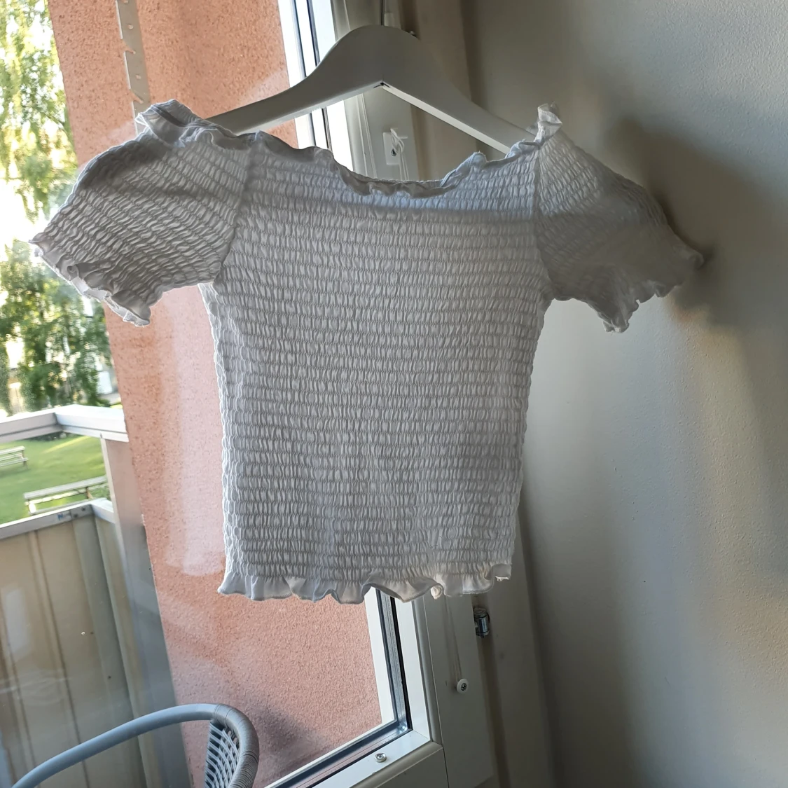 Vit sommartröja från hm