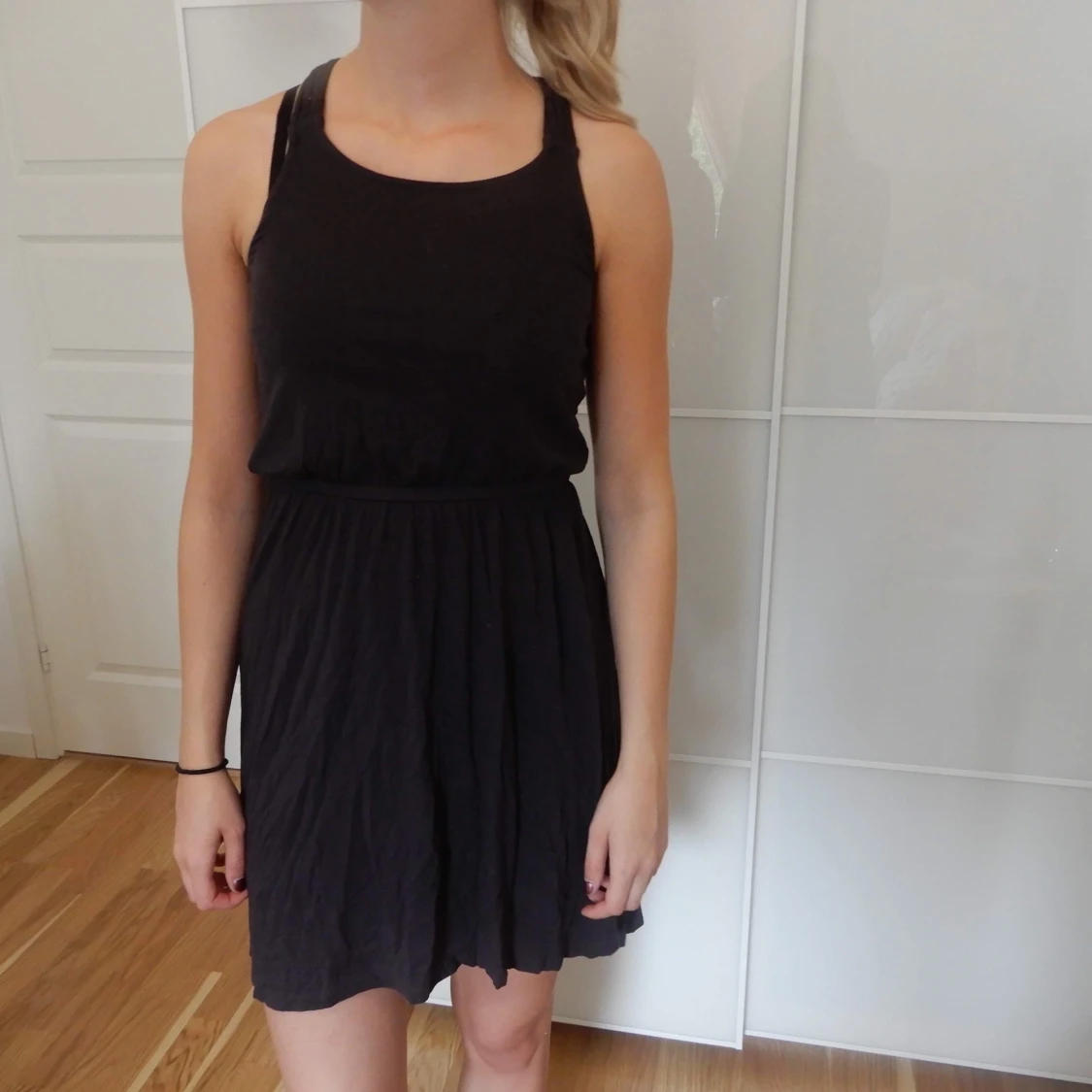 Bekväm grå klänning