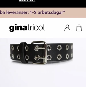 Skärp med hål i - Köpte den i januari men sedan bytte jag stil 