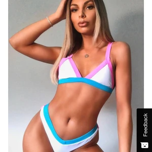 Bikiniöverdel - Superfin bikiniöverdel ifrån boohoo. Det är i stl M men den sitter den som en XS. Aldrig använd endast testad!  Frakt tillkommer 💕