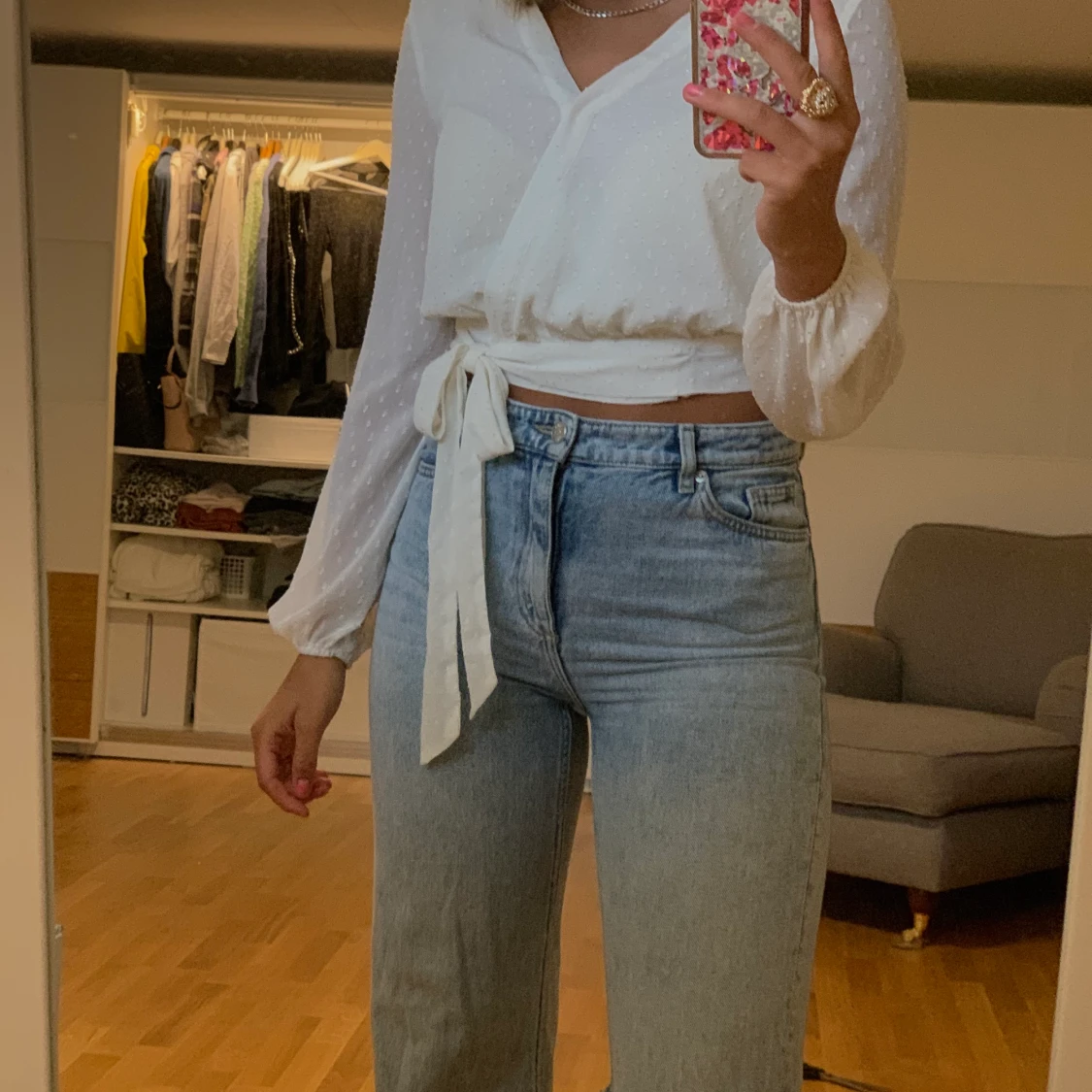 Knytblus från Bik Bok - 90