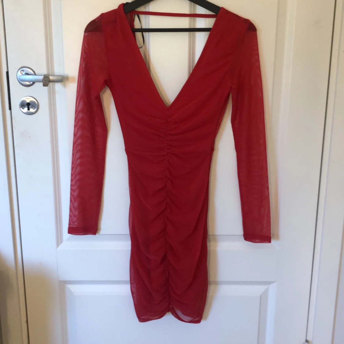 Röd festklänning, Storlek XS