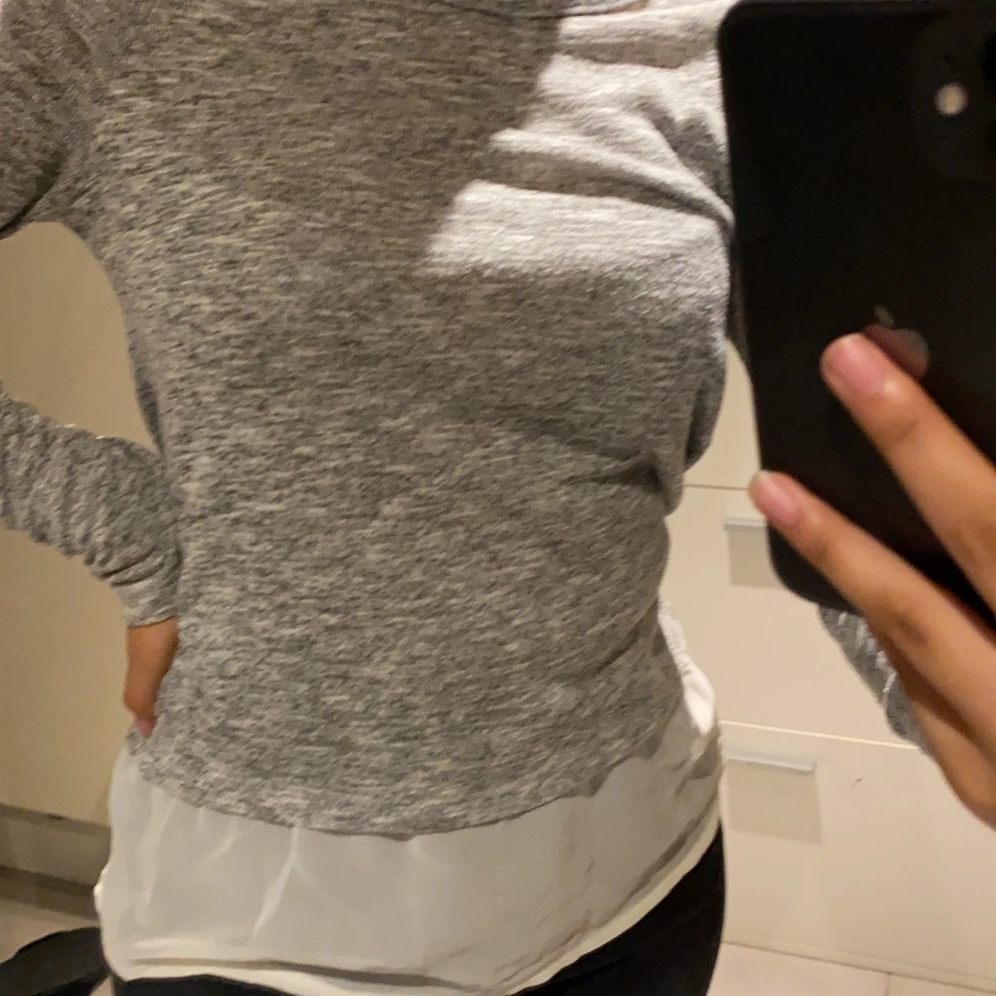 Tröja med layer imitation - 90