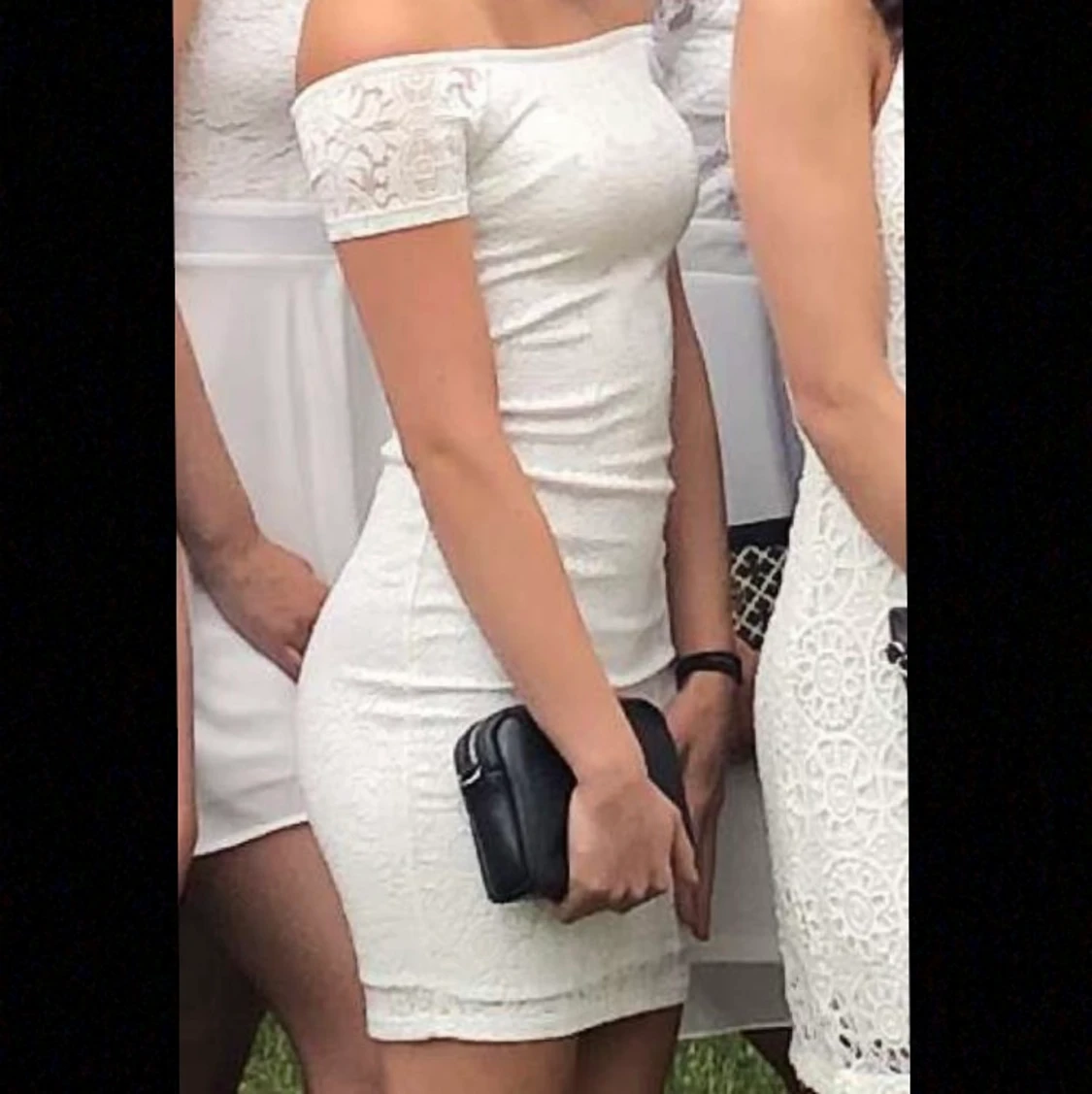 Vit spetsKlänning från Gina tricot - 90