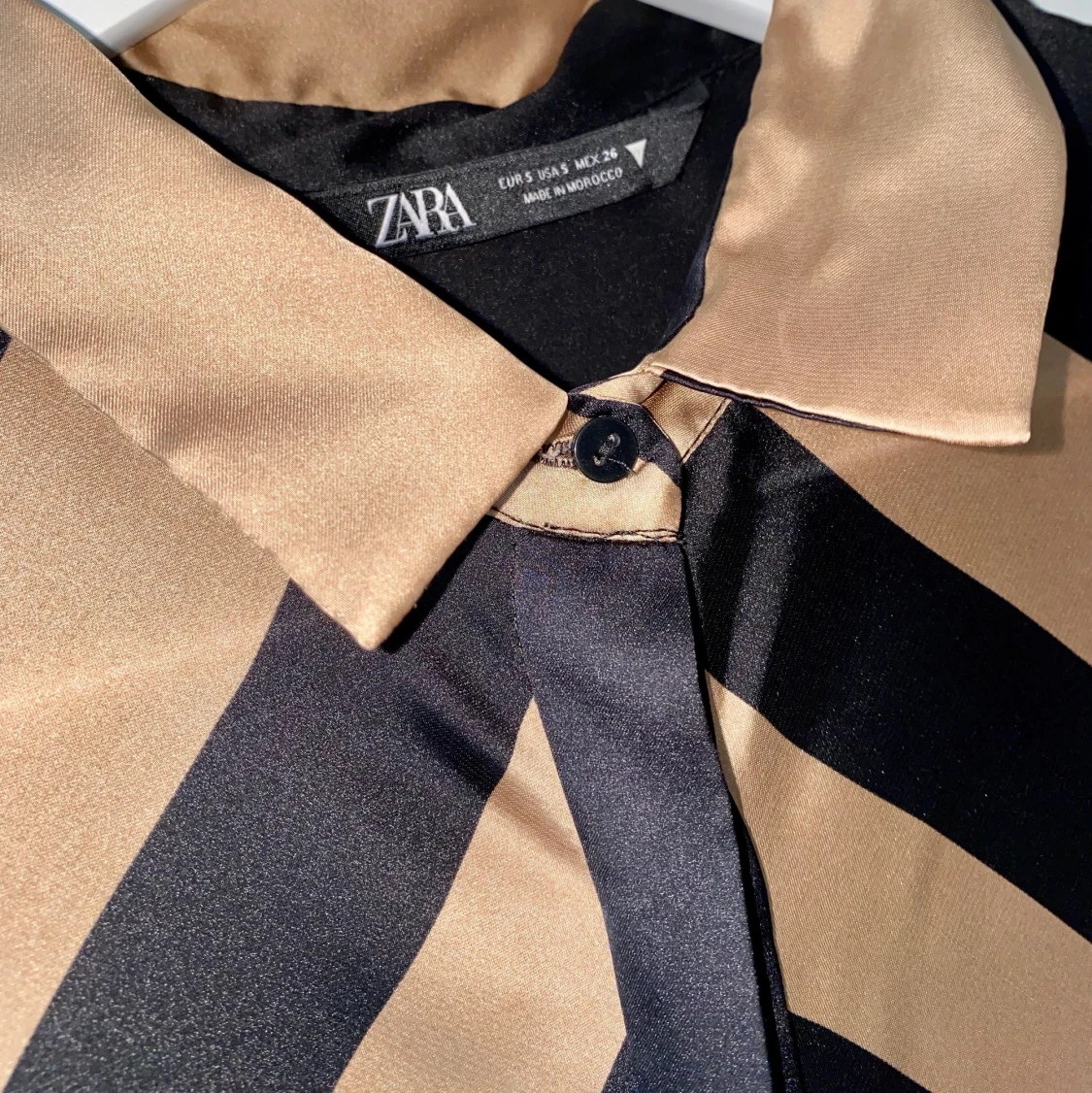 Gold & black stripe Zara dress - 91