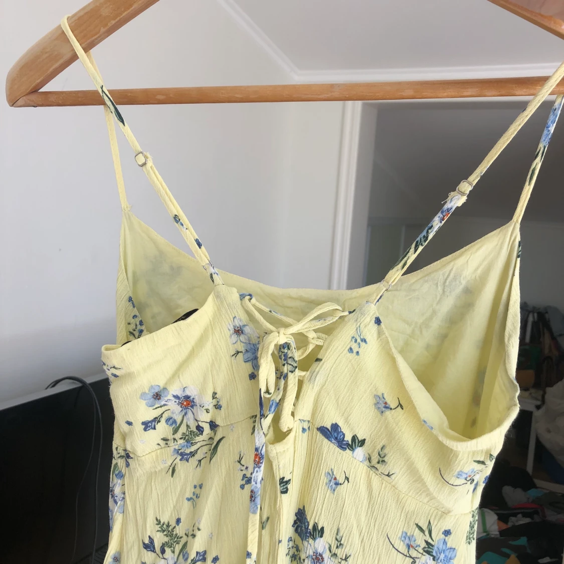 Lång sommarklänning strl S - 91