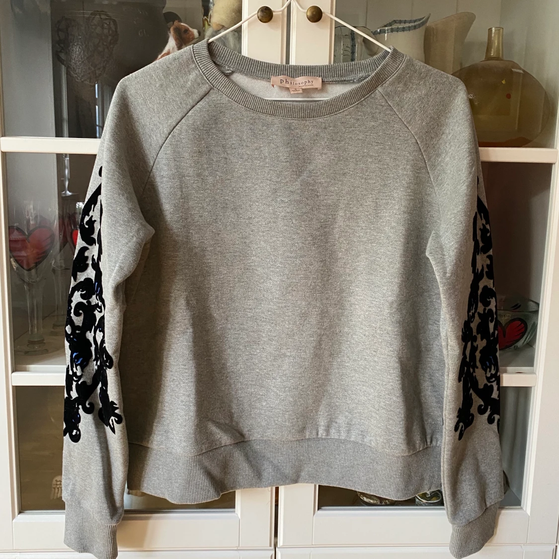 Oversized grå sweater