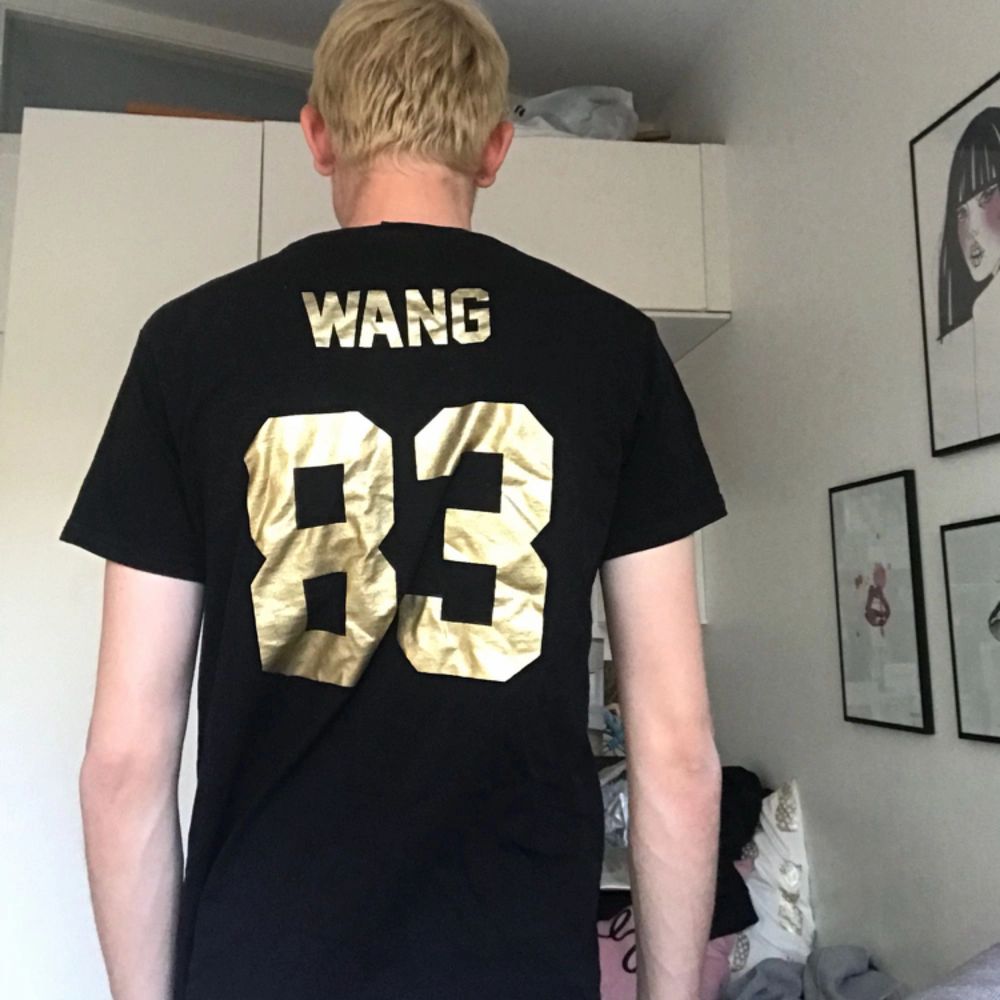 T-shirt från Les Artists köpt 2017 på NK för 500kr. Använd ca. 5 ggr. Den är i storlek medium och passar som en medium brukar, är 187 cm så tröjan är kanske något längre än normalt. Även snygg oversize. . T-shirts.
