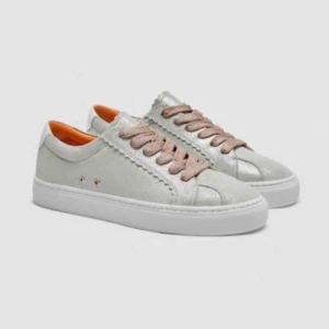  - Zara NEW shiny leather sneakers. Size 39. Full price 499
