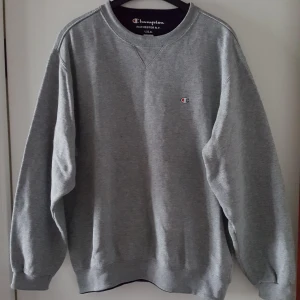 Championtröja - Grå Championtröja i storlek M, dock lite oversize i storleken. Fraktkostnad blir 88kr.