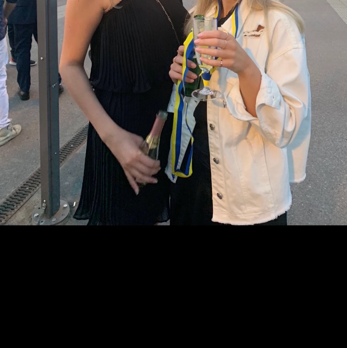 Vit jeansjacka! - 90