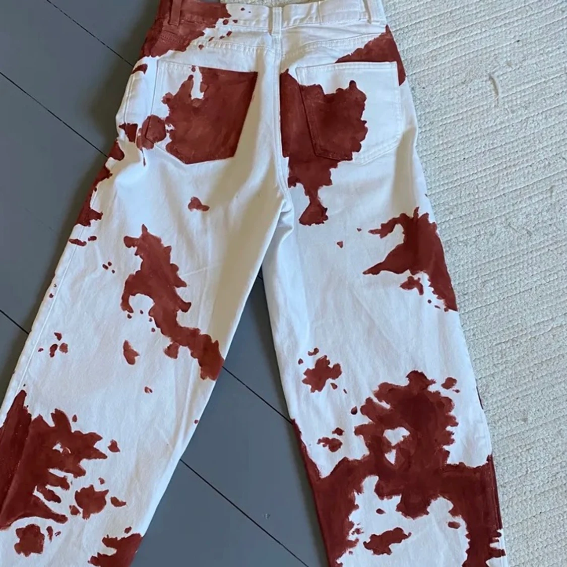 Komönstrade jeans - 91