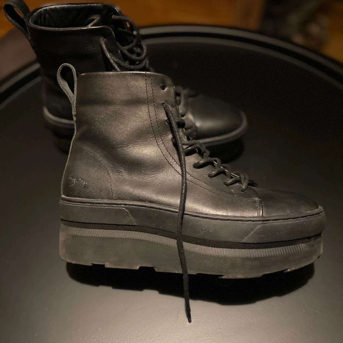 Gram 767 skor boots, kängor, platform stl 38 - 90