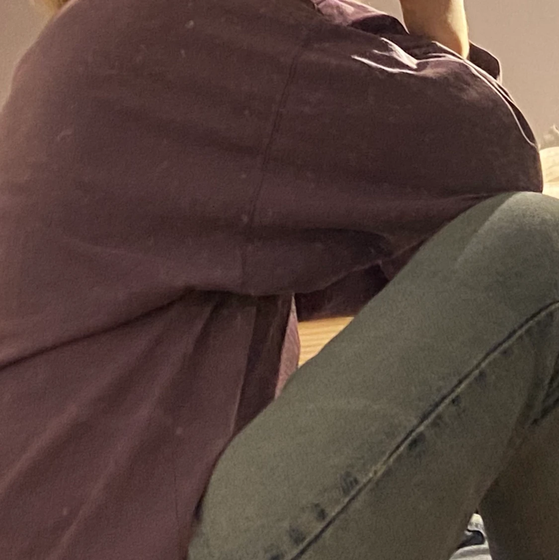 Lila långärmad   - 90